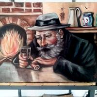 DIPINTO OLIO SU TELA 50X70 FIRMATO ZITO.