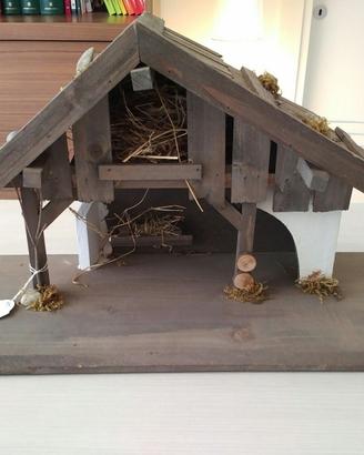 Presepe In Legno Manifattura Super