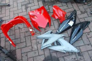 Aerox 100 : scudo centralina faro parafango devio