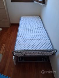 letto singolo cassettone