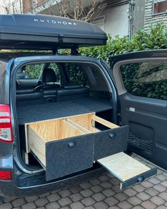Kitchen Box Toyota RAV4 camperizzato