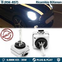 LAMPADINE BIXENON per Mini One Cooper R56 R57 6000