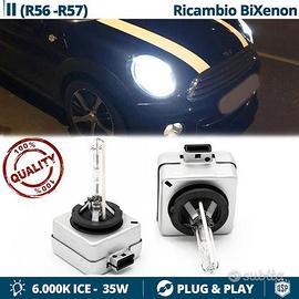 LAMPADINE BIXENON per Mini One Cooper R56 R57 6000