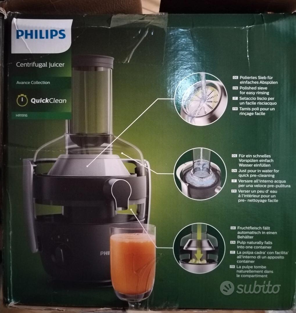 Philips HR1916/70 Centrifuga per Succhi di Frutta e Verdura