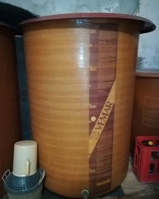 Tino - botte in vetroresina da 1000 litri