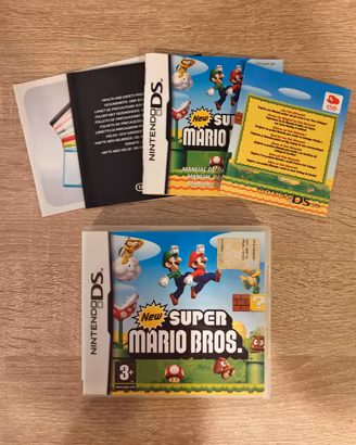 New Super Mario Bros Nintendo DS NDS PAL ITA