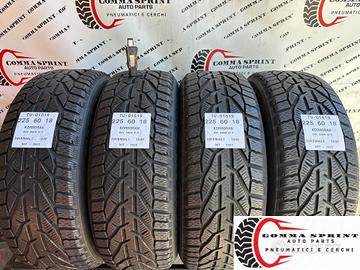 4 PNEUMATICI 225/60 R18 KORMORAN INVERNALI 90%