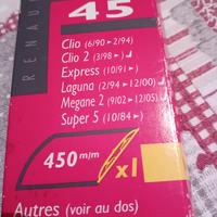 spazzola tergicristtallo auto (2 scatole)