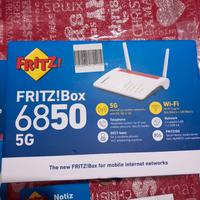 Fritz box  6850. 5G nuovo in garanzia 