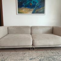 Divano 3 posti grigio chiaro