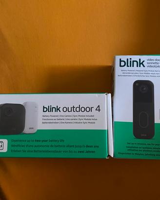 Videocitofono outdoor blink