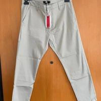 Pantaloni chino Imperial beige o blu Uomo