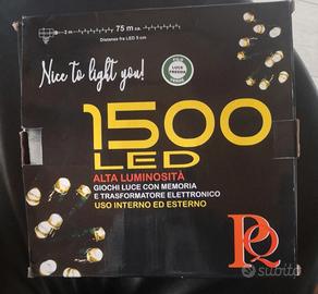 1500 luci led 