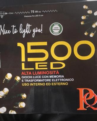 1500 luci led 