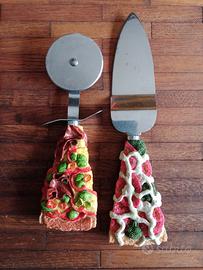 set tagliapizza e paletta tagliafetta