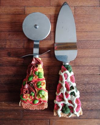 set tagliapizza e paletta tagliafetta