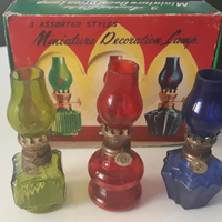 Lampade in miniatura da decorazione