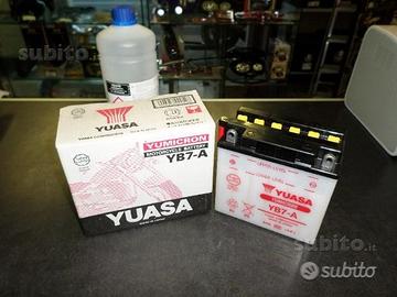 Batteria yuasa moto scooter yb7a - yb7-a