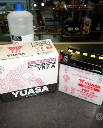 Batteria yuasa moto scooter yb7a - yb7-a