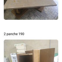 Tavolo + 2 panche