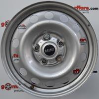 4 cerchi ferro mini cooper r16 ft1563