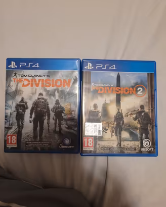 Division 1 e 2 per play station 4 e ps5