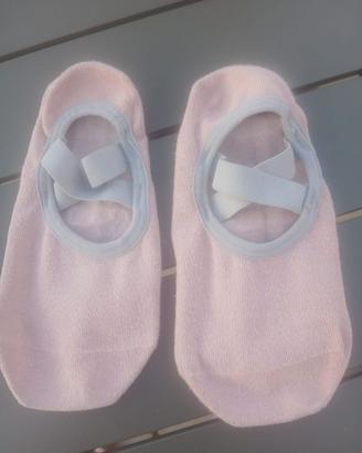 Calzini yoga/pilates antiscivolo rosa 37/38