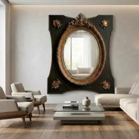 Specchio stile antico 150 x 130 cm