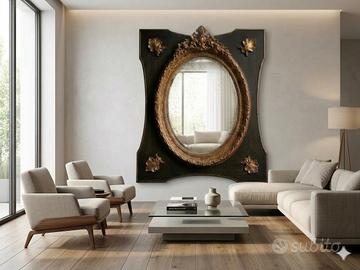 Specchio stile antico 150 x 130 cm