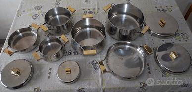 Set pentole Thermik inox 18/10