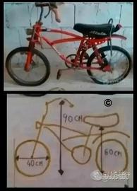 Bici bmx cesare rizzato saltafosso hop