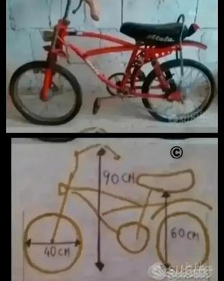 Bici bmx cesare rizzato saltafosso hop