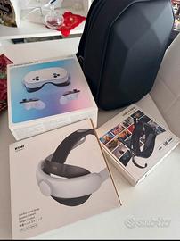 Meta Quest 3S 128GB + strap KIWI + cavo link+ cust