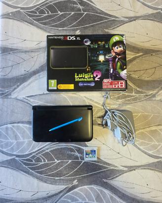 Nintendo 3DS XL Luigi's Mansion 2 Nera Completa
