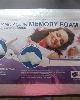 cuscino in memory foam