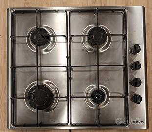 Piano Cottura Beko 4 Fuochi - Acciaio Inox - Ottim