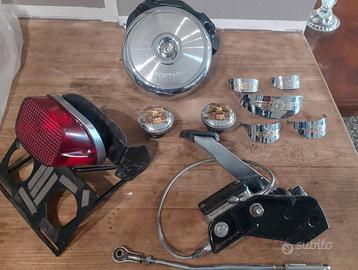 cassa filtro softail comandi pedale 1340 harley