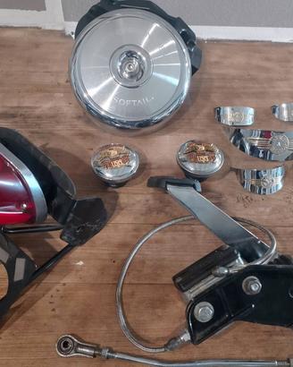 cassa filtro softail comandi pedale 1340 harley