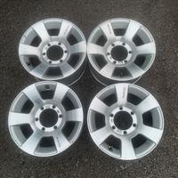 4 Cerchi in lega 15”x 7  Mitsubishi pajero