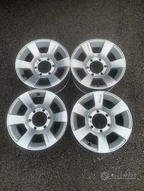 4 Cerchi in lega 15”x 7  Mitsubishi pajero