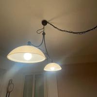 Lampadario vintage a sospensione