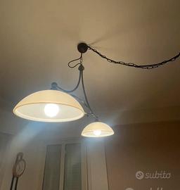 Lampadario vintage a sospensione