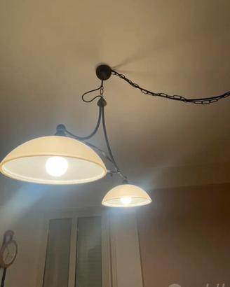 Lampadario vintage a sospensione