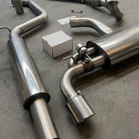 Golf GTI 6 7 7.5 8 scarico 76mm con valvole