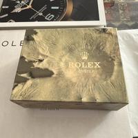Scatola Rolex originale rara.
