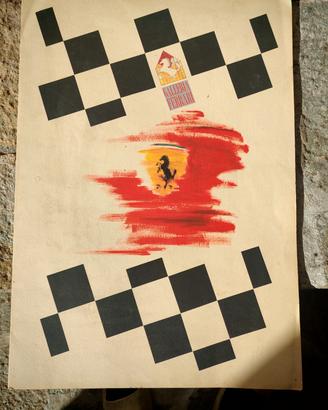 Stampa Ferrari Villeneuve