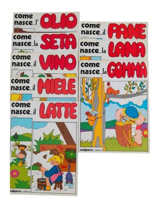 Libri per bambini - anni '80 "COME NASCE" 