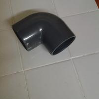 Raccordo gomito 90 PVC d50