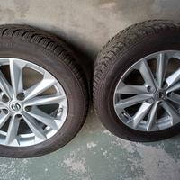 Cerchi lega+gomme Qashqai J11