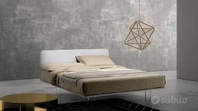 Letto matrimoniale imbottito Linea Minimal EXPO'
